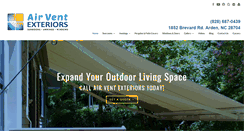 Desktop Screenshot of airventexteriors.com